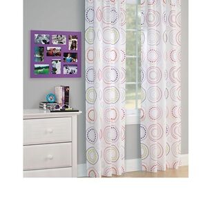Colorful Polka Dot Curtains